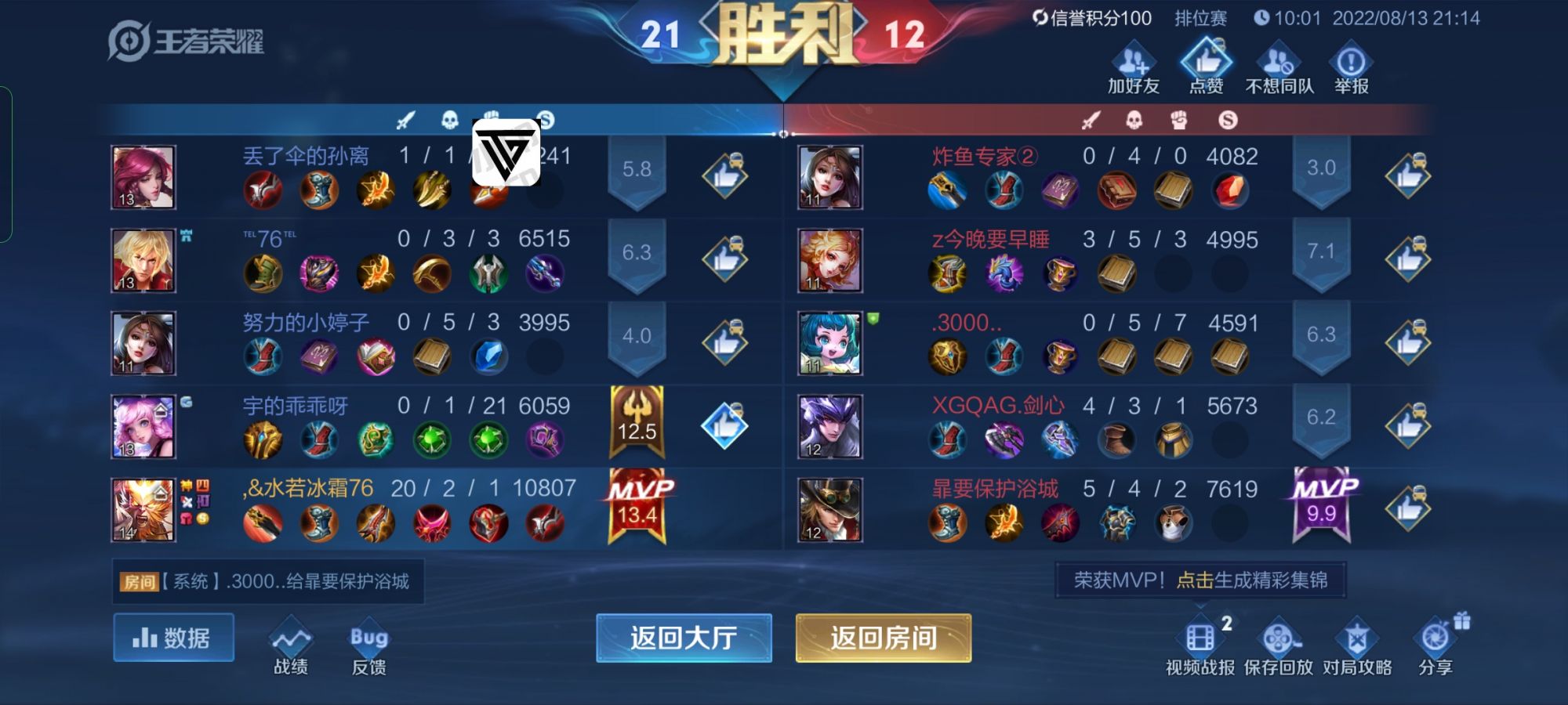 王者荣耀「AK」辅助